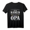Vatertag Shirt Herren Geschenk für Opa und Großvater – Persönliches T-Shirt vom Sohn, Tochter oder Ehefrau, perfekt für Geburtstag, Weihnachten oder den ersten Vatertag
