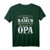 Vatertag Shirt Herren Geschenk für Opa und Großvater – Persönliches T-Shirt vom Sohn, Tochter oder Ehefrau, perfekt für Geburtstag, Weihnachten oder den ersten Vatertag