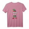 Opa Elfe Weihnachtsoutfit Partnerlook Geschenk - Festliches Weihnachts-T-Shirt mit Elfenhut, Socken & Schneeflocken für die Feiertage