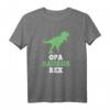 Opa-Saurus Rex Dino Dinosaur OpaSaurus Funny T-Shirt – Lustiges Geschenk für Großväter, Vatertag & Familienfeiern