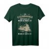Eisenbahn Dampflok Männer Lokomotiven Züge Modellbahn T-Shirt - Witziges Lokführer Motiv für Eisenbahner, Rentner & Modellbauer