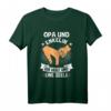 Opa und Enkelin Ein Herz und eine Seele T-Shirt – Persönliches Geschenk für Großvater zum Vatertag & besondere Anlässe
