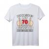 Lustiges 70. Geburtstag Geschenk Opa T-Shirt – Klassisch und langlebig, perfekt für den besonderen Tag