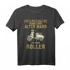 Unterschätze niemals alten Mann mit Roller T-Shirt – Lustiges Papa, Opa & Vatertagsgeschenk für Männer