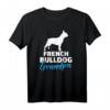 Französische Bulldogge Opa T-Shirt – Klassisches Hundemotiv Geschenk für Bulldoggen-Fans und Großväter