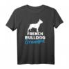 Französische Bulldogge Opa T-Shirt – Klassisches Hundemotiv Geschenk für Bulldoggen-Fans und Großväter