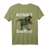 Nonno Dinosaurier Lustiges Dino Outfit Opa T-Shirt - Originelles Geschenk für Großväter & Familienmitglieder