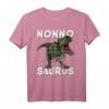 Nonno Dinosaurier Lustiges Dino Outfit Opa T-Shirt - Originelles Geschenk für Großväter & Familienmitglieder