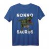 Nonno Dinosaurier Lustiges Dino Outfit Opa T-Shirt - Originelles Geschenk für Großväter & Familienmitglieder