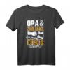Opa Zwillinge Chaos Team T-Shirt – Lustiges Familiengeschenk für den besten Opa mit Enkelkindern