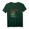 Bester Opa der Welt T-Shirt – Lustiges Vatertagsgeschenk für stolze Großväter & Papas
