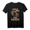 Coole Opas Fahren Bagger - Lustiges Baggerfahrer Opa T-Shirt für Geburtstage, Vatertag & Weihnachten