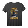 Coole Opas Fahren Bagger - Lustiges Baggerfahrer Opa T-Shirt für Geburtstage, Vatertag & Weihnachten