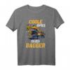 Coole Opas Fahren Bagger - Lustiges Baggerfahrer Opa T-Shirt für Geburtstage, Vatertag & Weihnachten