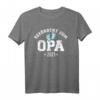 Befördert zum Opa 2021 T-Shirt – Klassisches Geschenk für frischgebackene Großväter und Opas zu besonderen Anlässen