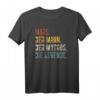 Vorname Marc Der Mann Der Mythos Die Legende Fun T-Shirt – Lustiges Sprüche Shirt für Männer zum Geburtstag, Namenstag oder Abschluss