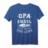 Opa und Enkel beste Freund fürs Leben T-Shirt – Perfektes Vatertags- oder Großvatertag-Geschenk für Opa und Enkel