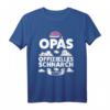 Opas offizielles Schnarch Shirt - Lustiges Pyjama T-Shirt für Opas mit Witz, perfekte Geschenkidee für Opas zum Geburtstag oder Weihnachten