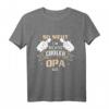 Richtig Cooler Opa lustiges Großvater Geschenk - Witziges T-Shirt für Vatertag, Geburtstag & Weihnachten