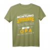 Seine Majestät Der Opa Betritt Den Raum T-Shirt - Originelles Geschenk für Opa mit Humor