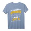 Seine Majestät Der Opa Betritt Den Raum T-Shirt - Originelles Geschenk für Opa mit Humor