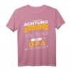Seine Majestät Der Opa Betritt Den Raum T-Shirt - Originelles Geschenk für Opa mit Humor