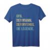 Vatertag Shirt Opa T-Shirt - Lustiges Geschenk mit Spruch für den besten Großvater, Weihnachten & Geburtstag