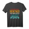 Ich bin kein Rentner - Ich bin Vollzeit Opa T-Shirt für Rentner Großväter, lustiges Geschenk für Ruhestand und Enkelzeit