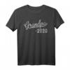 Herren Opa Est 2020 T-Shirt - First Time Opa Geschenk im Retro-Vintage-Style für den besonderen Anlass