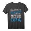 Ich bin kein Rentner ich bin Vollzeit Opa T-Shirt – Lustiges Geschenk für den besten Großvater zum Geburtstag, Vatertag oder Weihnachten