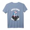 Opacorn 1 Kid Opa Pink Einhorn Großvater Enkelin T-Shirt – Perfektes Familiengeschenk für Opa, Enkelin & Vatertag