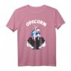 Opacorn 1 Kid Opa Pink Einhorn Großvater Enkelin T-Shirt – Perfektes Familiengeschenk für Opa, Enkelin & Vatertag