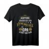 Achtung Seine Majestät der Opa Betritt Den Raum - Witziges Großvater T-Shirt als Weihnachtsgeschenk für stolze Opas