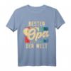 Bester Opa der Welt Retro Geschenk für den besten Opi T-Shirt – Lustiges & stolzes Opas T-Shirt für Vatertag, Geburtstag & Familienfest