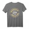 Lustiges Opa Geschenk: Bester Opa der Welt Shirt – Perfektes Geburtstags- und Weihnachtsgeschenk für stolze Opas