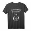 Lustiges 30. Geburtstag T-Shirt - Geschenk zum 30. Geburtstag für Oma, Opa, Mama, Papa, Männer & Frauen, mit Spruch 'Schonend behandeln das gute Stück ist 30'