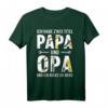 Lustiges Opa & Papa T-Shirt - Geschenkidee zum Vatertag & Geburtstag für den besten Großvater und Vater