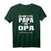 Lustiges Papa und Opa Vater Geschenkidee T-Shirt für Vatertag, Schwangerschaft & Familienfreude