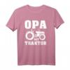 Herren Opa mit Traktor Geschenk des Enkel und der Enkelin - Spruch T-Shirt für Großvater, Ruhestand & Geburtstag