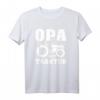 Herren Opa mit Traktor Geschenk des Enkel und der Enkelin - Spruch T-Shirt für Großvater, Ruhestand & Geburtstag