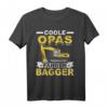 Herren Bagger Opa Baugeräteführer T-Shirt – Lustiges Bauarbeiter Geschenk für Baggerfahrer, Opas und Väter zum Geburtstag & Vatertag