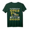 Herren Bagger Opa Baugeräteführer T-Shirt – Lustiges Bauarbeiter Geschenk für Baggerfahrer, Opas und Väter zum Geburtstag & Vatertag