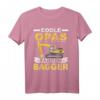Herren Bagger Opa Baugeräteführer T-Shirt – Lustiges Bauarbeiter Geschenk für Baggerfahrer, Opas und Väter zum Geburtstag & Vatertag
