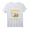 Herren Bagger Opa Baugeräteführer T-Shirt – Lustiges Bauarbeiter Geschenk für Baggerfahrer, Opas und Väter zum Geburtstag & Vatertag