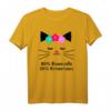 HapDog Katzen T-Shirt - Lustiges Katzenshirt mit 80% Baumwolle und 20% Katzenhaaren für Katzenliebhaber, Mütter, Väter, Oma & Opa