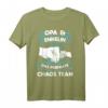 Opa & Enkelin das perfekte Chaos Team T-Shirt – Lustiges Geschenk für Großvater und Enkeltochter Liebhaber