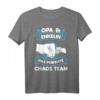 Opa & Enkelin das perfekte Chaos Team T-Shirt – Lustiges Geschenk für Großvater und Enkeltochter Liebhaber