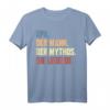 Opa Der Mann Der Mythos Die Legende Vatertags Shirt - Lustiges Geschenk für Großväter zu Geburtstag, Weihnachten & mehr