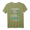 Ich Habe Zwei Titel Papa Und Opa Vintage T-Shirt - Lustiges Vatertagsgeschenk für Großväter, Väter & frischgebackene Eltern