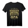 Herren Opa Vatertag T-Shirt - Lustiges Geschenk für den wichtigsten Großvater